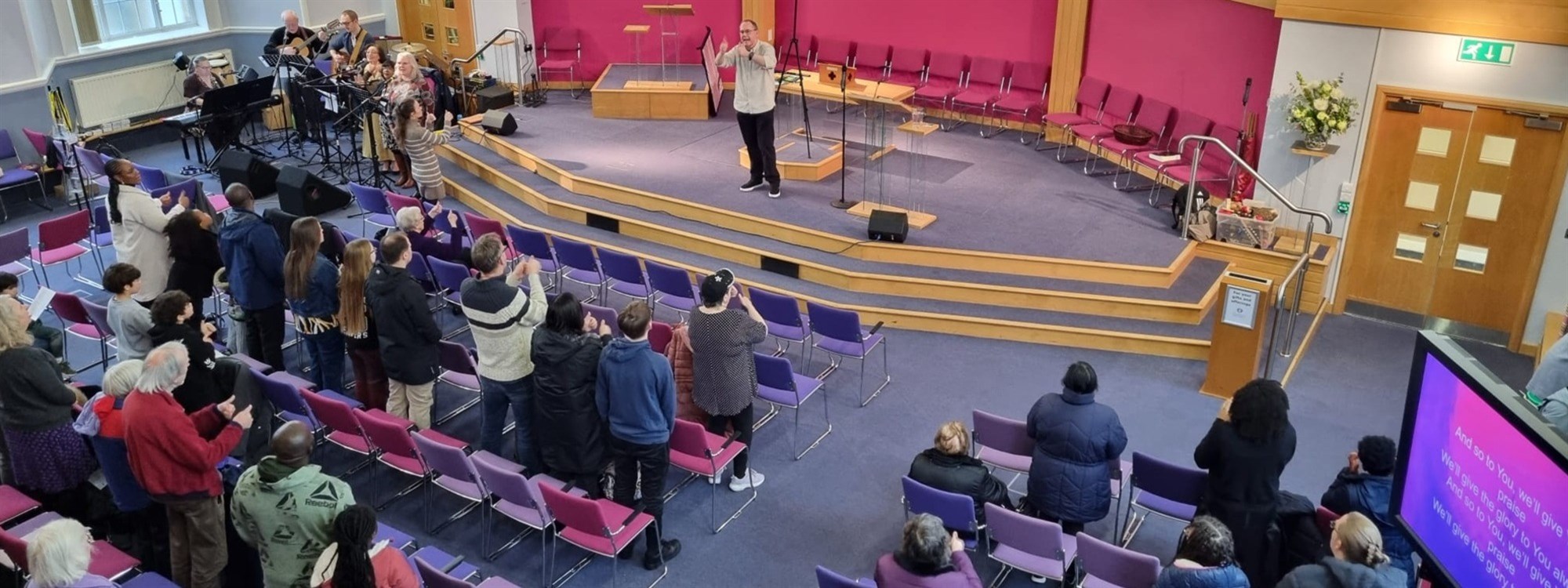 Celebration*Where and when we meet*Sundays